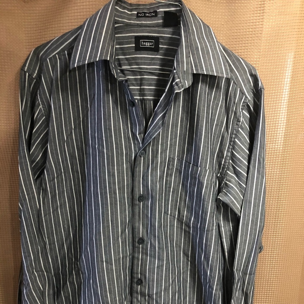 Dark gray long sleeve shirt